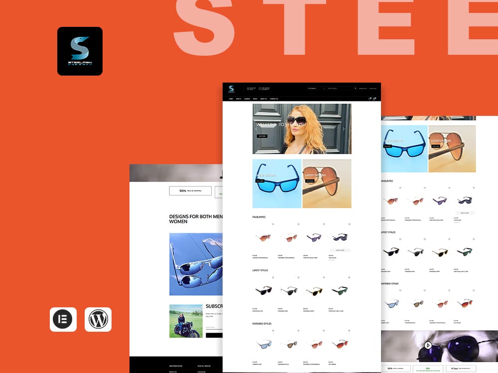 Steelfish London – WordPress Project