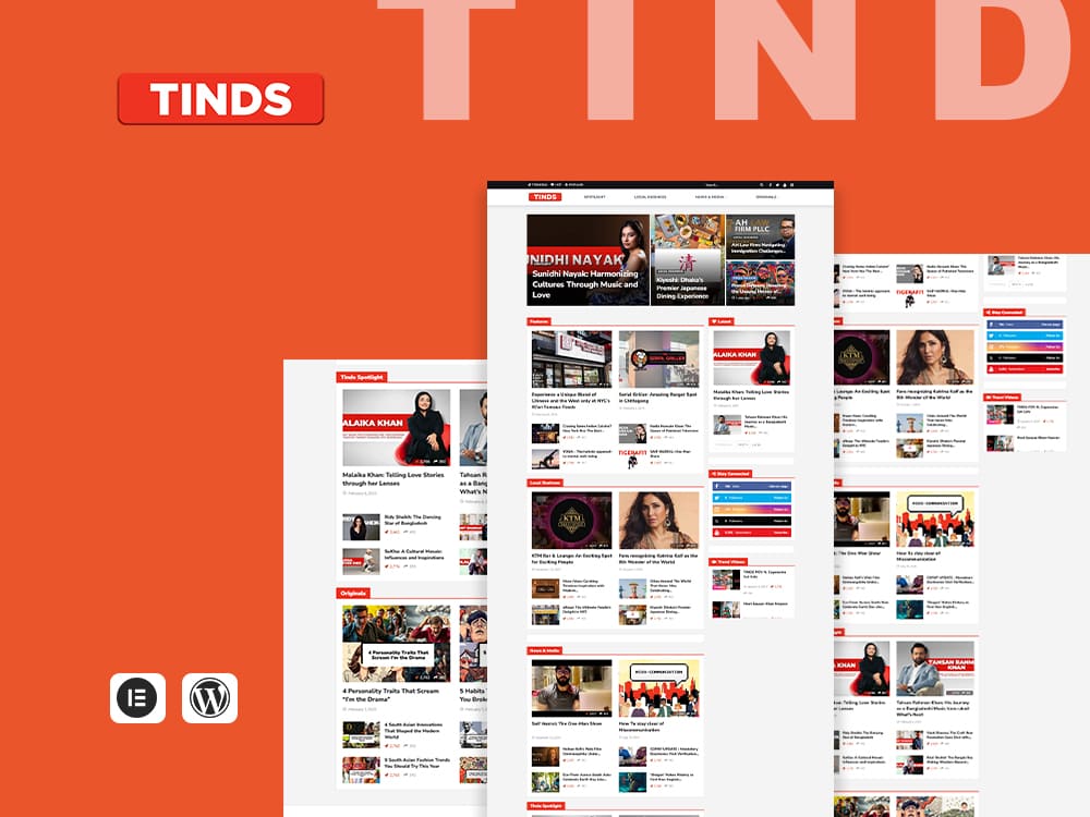 Tinds – WordPress Project