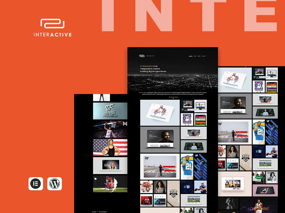 Interactive- WordPress Project