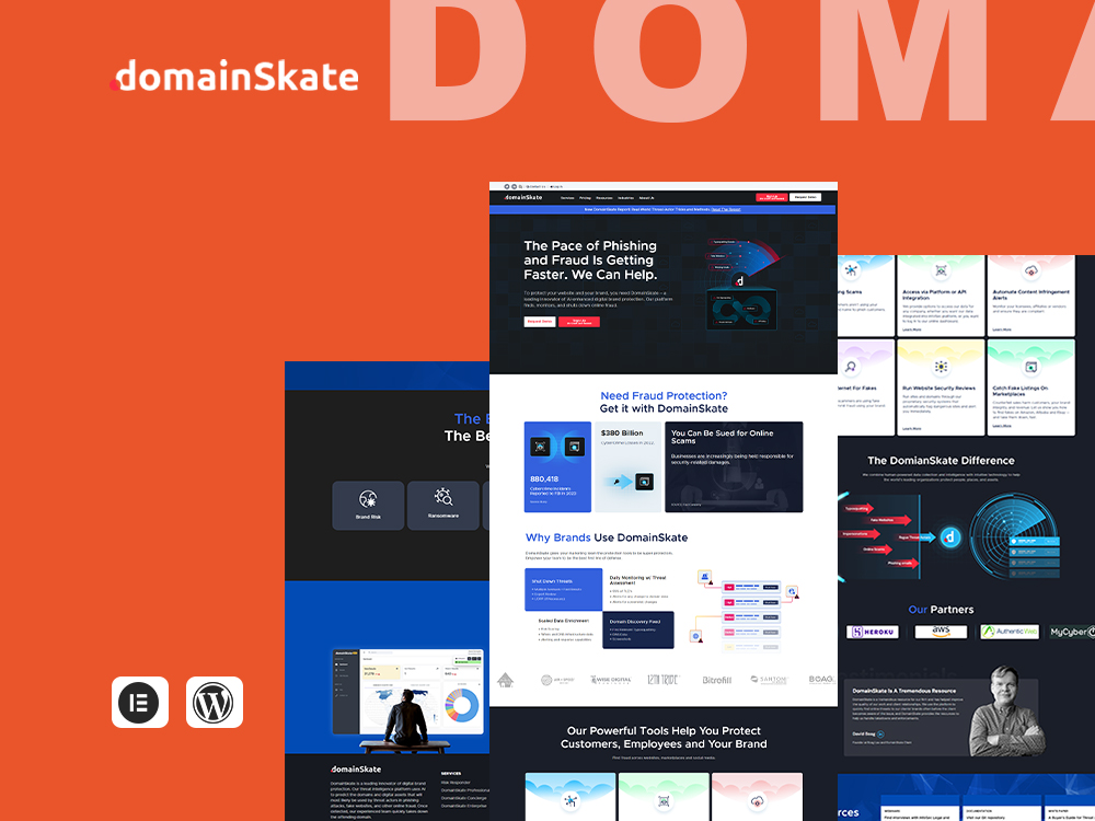 DomainSkate – WordPress Project