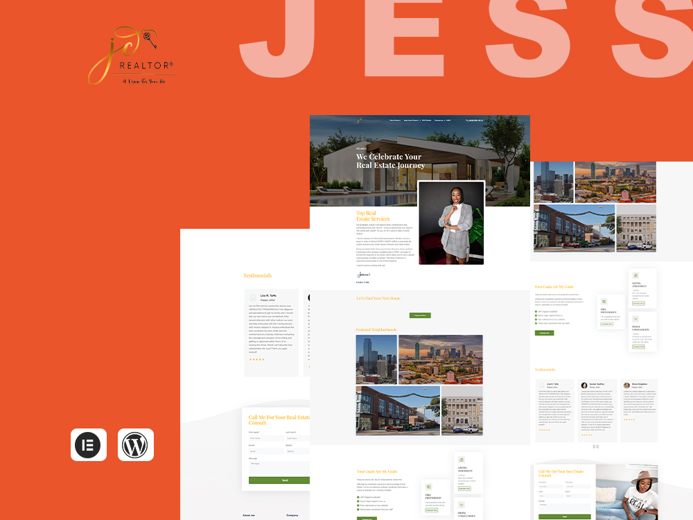 Jessicacookrealty – WordPress Project